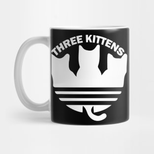 Three kittens tee design birthday gift graphic Mug